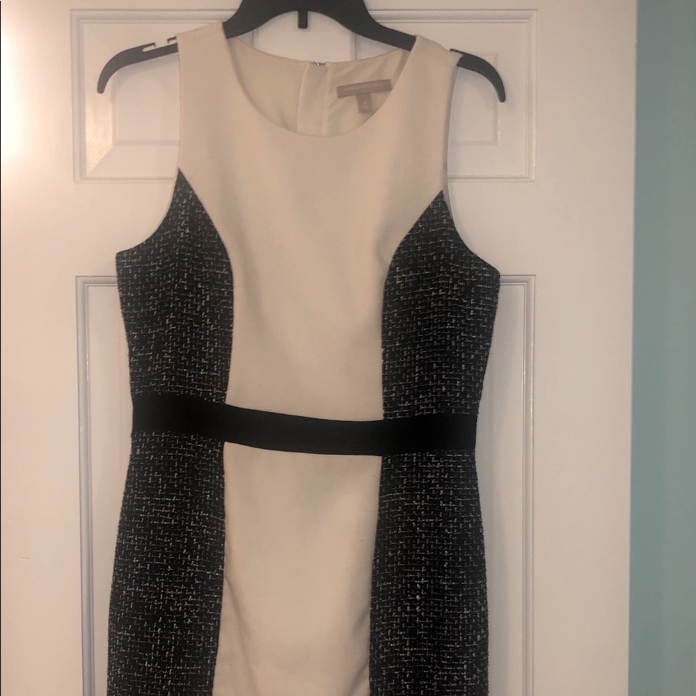 Black and white dress